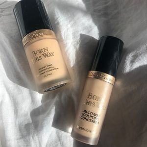 Born This Way Snow Foundation and Concealer